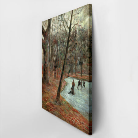 Πινακας σε καμβά PAUL GAUGUIN - SKATERS IN FREDERIKSBERG PARK - Paul Gauguin Sticky 2