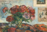 Πινακας σε καμβά PAUL GAUGUIN - STILL LIFE WITH PEONIES