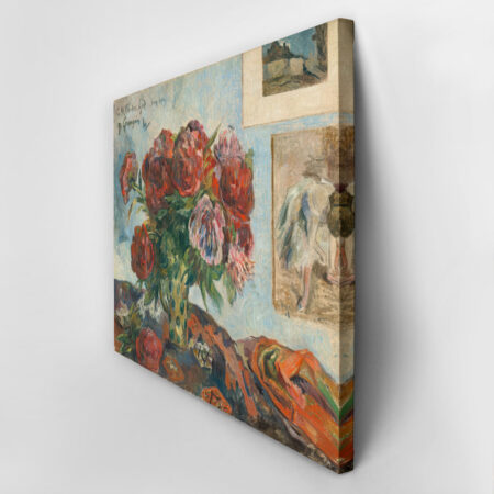 Πινακας σε καμβά PAUL GAUGUIN - STILL LIFE WITH PEONIES - Paul Gauguin Sticky 2