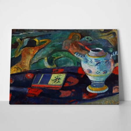 Πινακας σε καμβά PAUL GAUGUIN - STILL LIFE WITH QUIMPER PITCHER