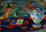 Πινακας σε καμβά PAUL GAUGUIN - STILL LIFE WITH QUIMPER PITCHER