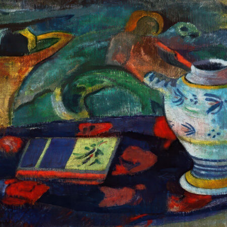 Πινακας σε καμβά PAUL GAUGUIN - STILL LIFE WITH QUIMPER PITCHER - Paul Gauguin Sticky 5
