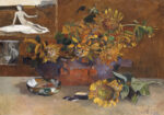 Πινακας σε καμβά PAUL GAUGUIN - STILL LIFE WITH SUNFLOWERS
