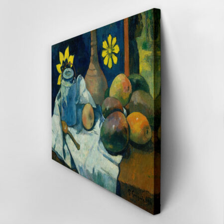 Πινακας σε καμβά PAUL GAUGUIN - STILL LIFE WITH TEAPOT AND FRUIT - Paul Gauguin Sticky 2