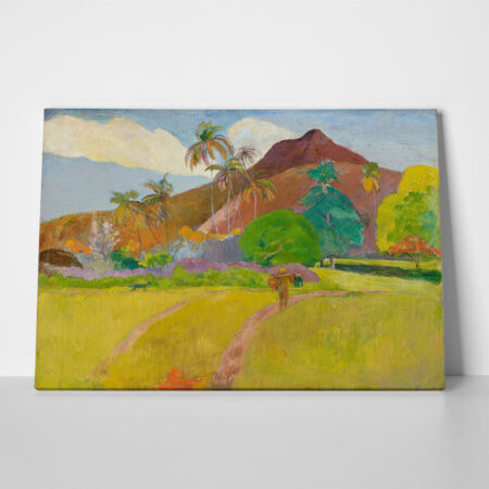 Πινακας σε καμβά PAUL GAUGUIN - TAHITIAN LANDSCAPE