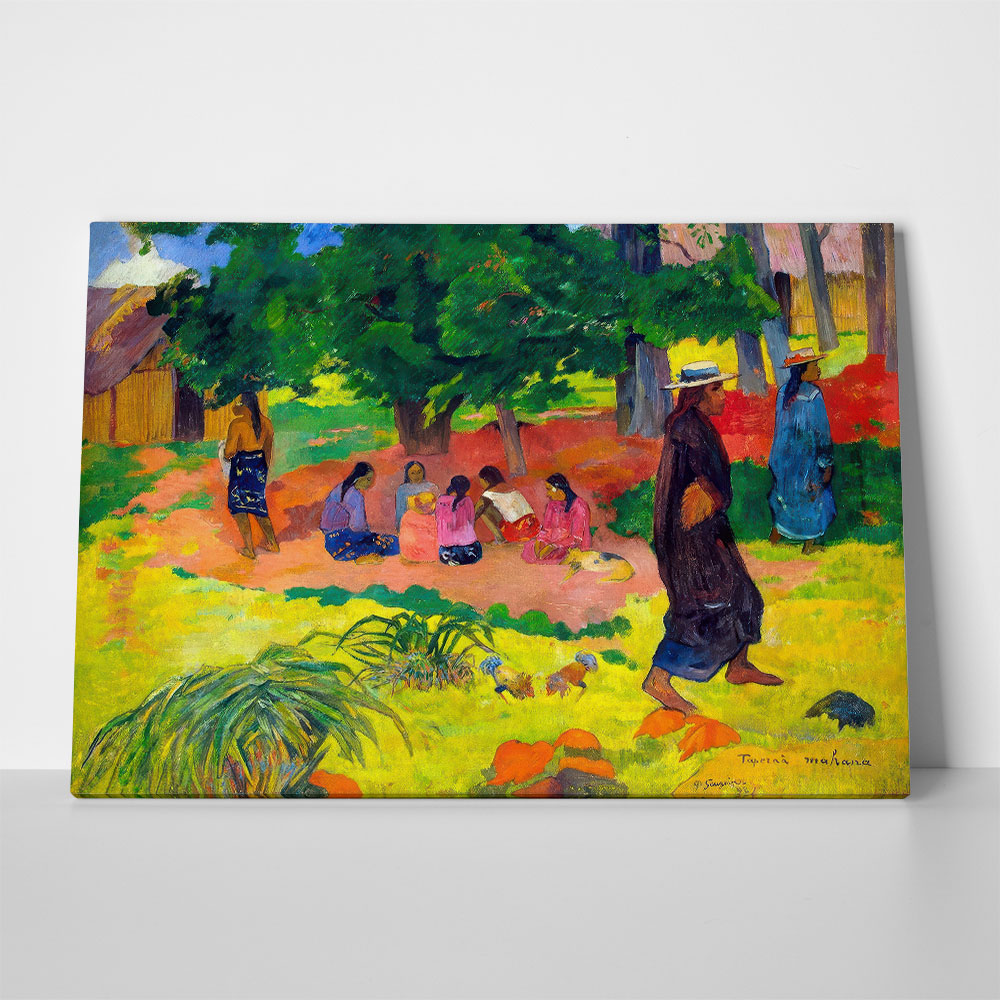 Πινακας σε καμβά PAUL GAUGUIN - TAPERAA MAHANA