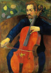 Πινακας σε καμβά PAUL GAUGUIN - THE CELLIST