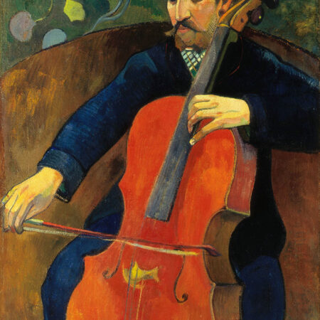 Πινακας σε καμβά PAUL GAUGUIN - THE CELLIST - Paul Gauguin Sticky 5