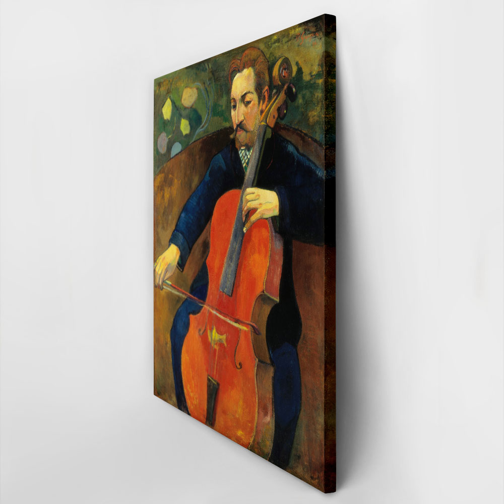 Πινακας σε καμβά PAUL GAUGUIN - THE CELLIST