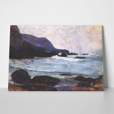 Πινακας σε καμβά PAUL GAUGUIN - THE COAST OF BELLANGENAY
