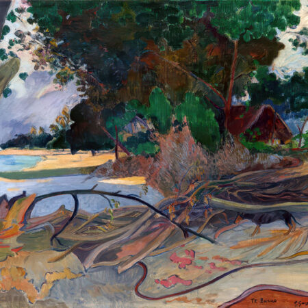 Πινακας σε καμβά PAUL GAUGUIN - THE HIBISCUS TREE - Paul Gauguin Sticky 5