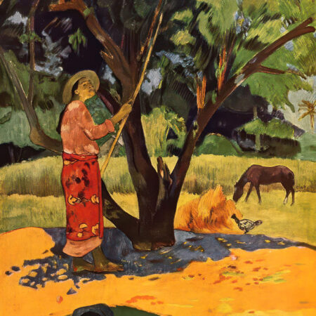 Πινακας σε καμβά PAUL GAUGUIN - THE LEMON PICKER - Paul Gauguin Sticky 5