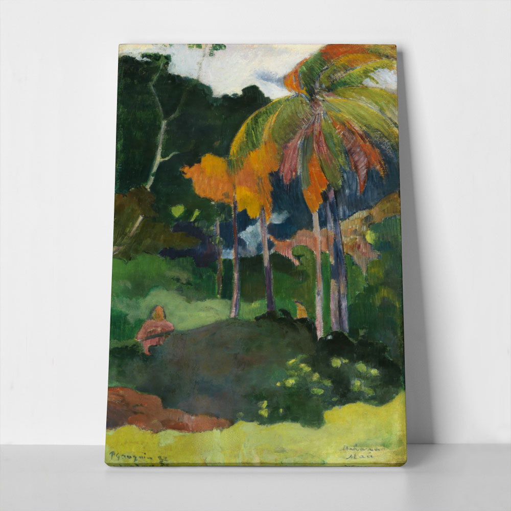 Πινακας σε καμβά PAUL GAUGUIN - THE MOMENT OF TRUTH I