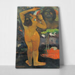 Πινακας σε καμβά PAUL GAUGUIN - THE MOON AND THE EARTH