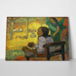 Πινακας σε καμβά PAUL GAUGUIN - THE NATIVITY