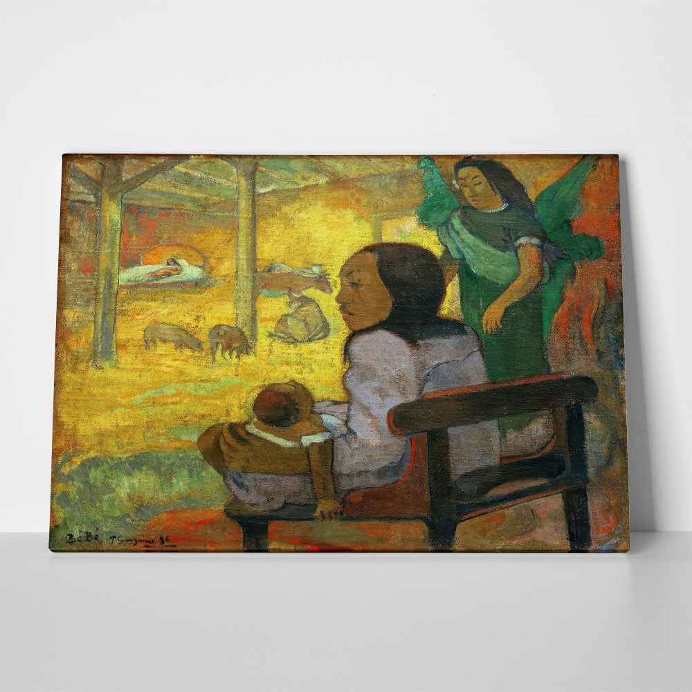 Πινακας σε καμβά PAUL GAUGUIN - THE NATIVITY