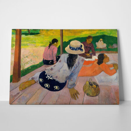 Πινακας σε καμβά PAUL GAUGUIN - THE SIESTA