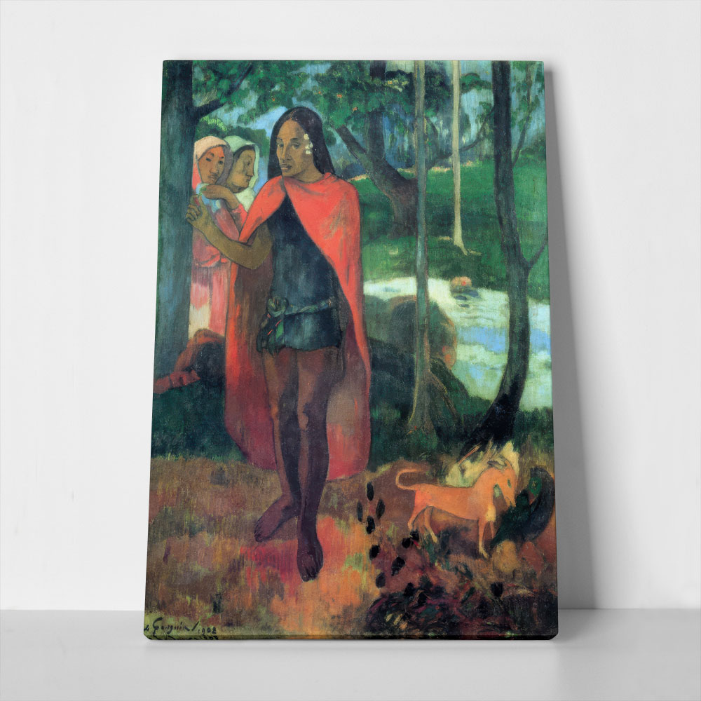 Πινακας σε καμβά PAUL GAUGUIN - THE SORCERER OF HIVA OA