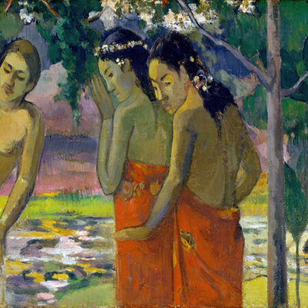 Πινακας σε καμβά PAUL GAUGUIN - THREE TAHITIAN WOMEN - Paul Gauguin Sticky 5