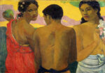 Πινακας σε καμβά PAUL GAUGUIN - THREE TAHITIANS