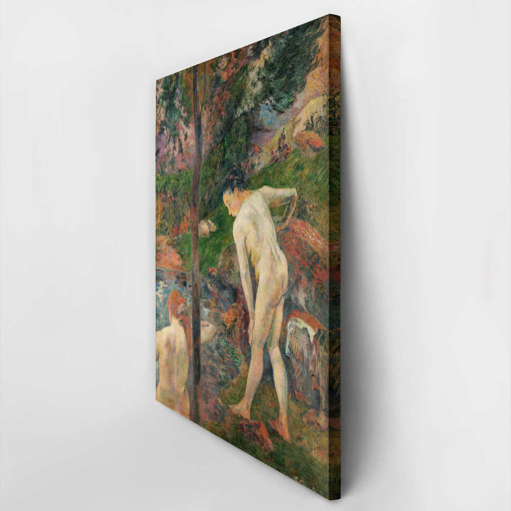 Πινακας σε καμβά PAUL GAUGUIN - TWO GIRLS BATHING