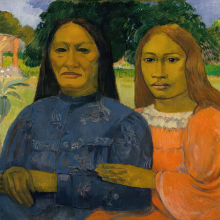 Πινακας σε καμβά PAUL GAUGUIN - TWO WOMEN - Paul Gauguin Sticky 5