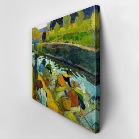 Πινακας σε καμβά PAUL GAUGUIN - WASHERWOMEN AT THE ROUBINE DU ROI CANA - Paul Gauguin Sticky 2