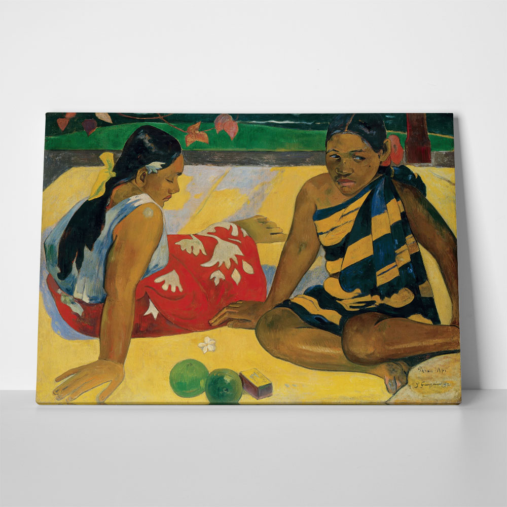 Πινακας σε καμβά PAUL GAUGUIN - WHAT'S NEW