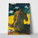 Πινακας σε καμβά PAUL GAUGUIN - WOMAN BY THE SEA