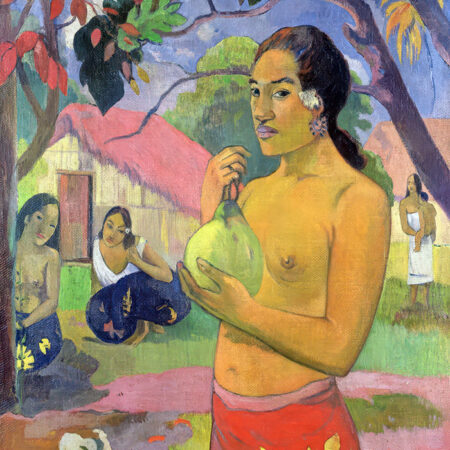 Πινακας σε καμβά PAUL GAUGUIN - WOMAN HOLDING A FRUIT - Paul Gauguin Sticky 5