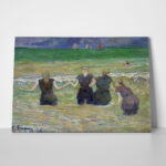 Πινακας σε καμβά PAUL GAUGUIN - WOMEN SUNBATHING