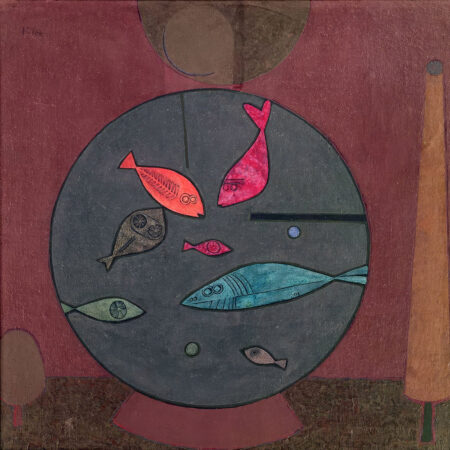 Πίνακας σε καμβά PAUL KLEE - AROUND THE FISH - Paul Klee Sticky 5