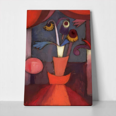 Πινακας σε καμβά PAUL KLEE - AUTUMN FLOWER - Paul Klee