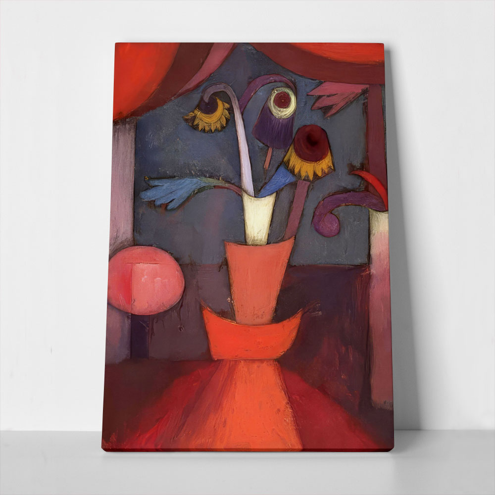 Πινακας σε καμβά PAUL KLEE - AUTUMN FLOWER