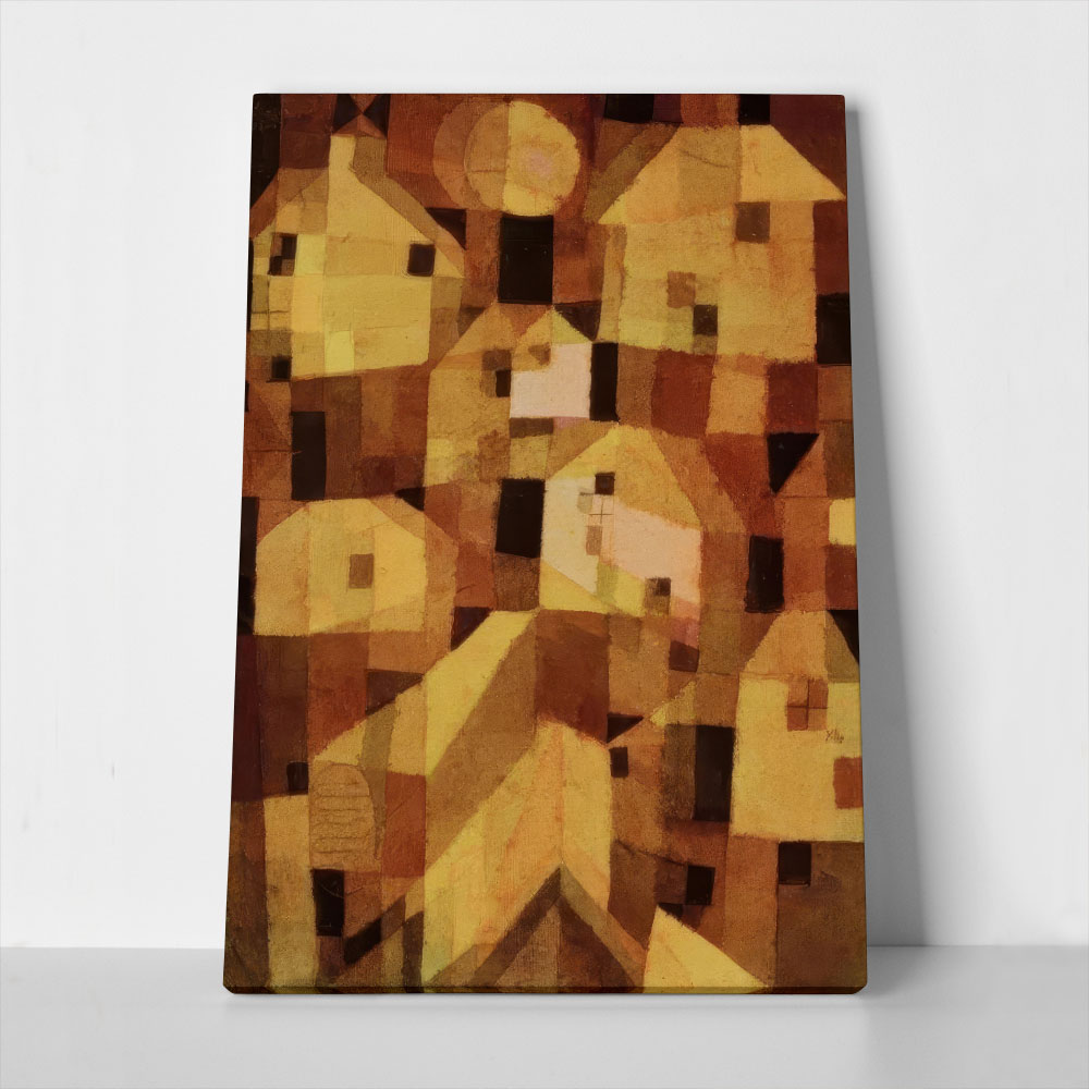 Πινακας σε καμβά PAUL KLEE - AUTUMNAL PLACE