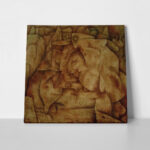 Πίνακας σε καμβά PAUL KLEE - BEWITCHED PETRIFIED