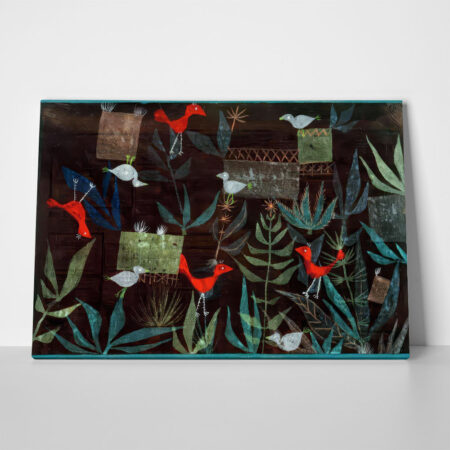 Πινακας σε καμβά PAUL KLEE - BIRD GARDEN - Paul Klee