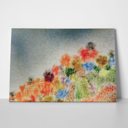 Πινακας σε καμβά PAUL KLEE - BUSHES IN SPRING - Paul Klee