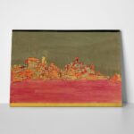 Πινακας σε καμβά PAUL KLEE - CITY ON TWO HILLS