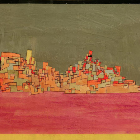 Πινακας σε καμβά PAUL KLEE - CITY ON TWO HILLS - Paul Klee Sticky 5