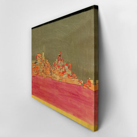 Πινακας σε καμβά PAUL KLEE - CITY ON TWO HILLS - Paul Klee Sticky 2
