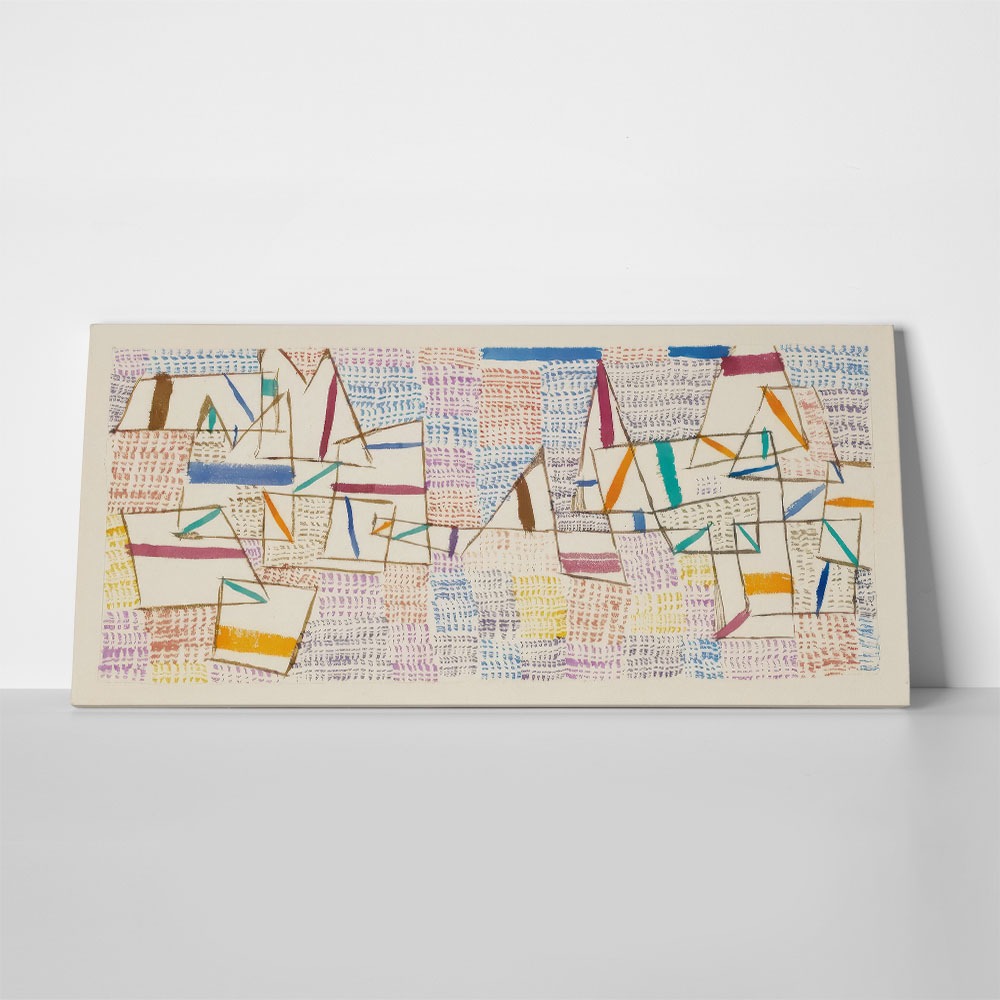 Πίνακας Πανοραμικός σε καμβά PAUL KLEE - CÔTE DE PROVENCE 7