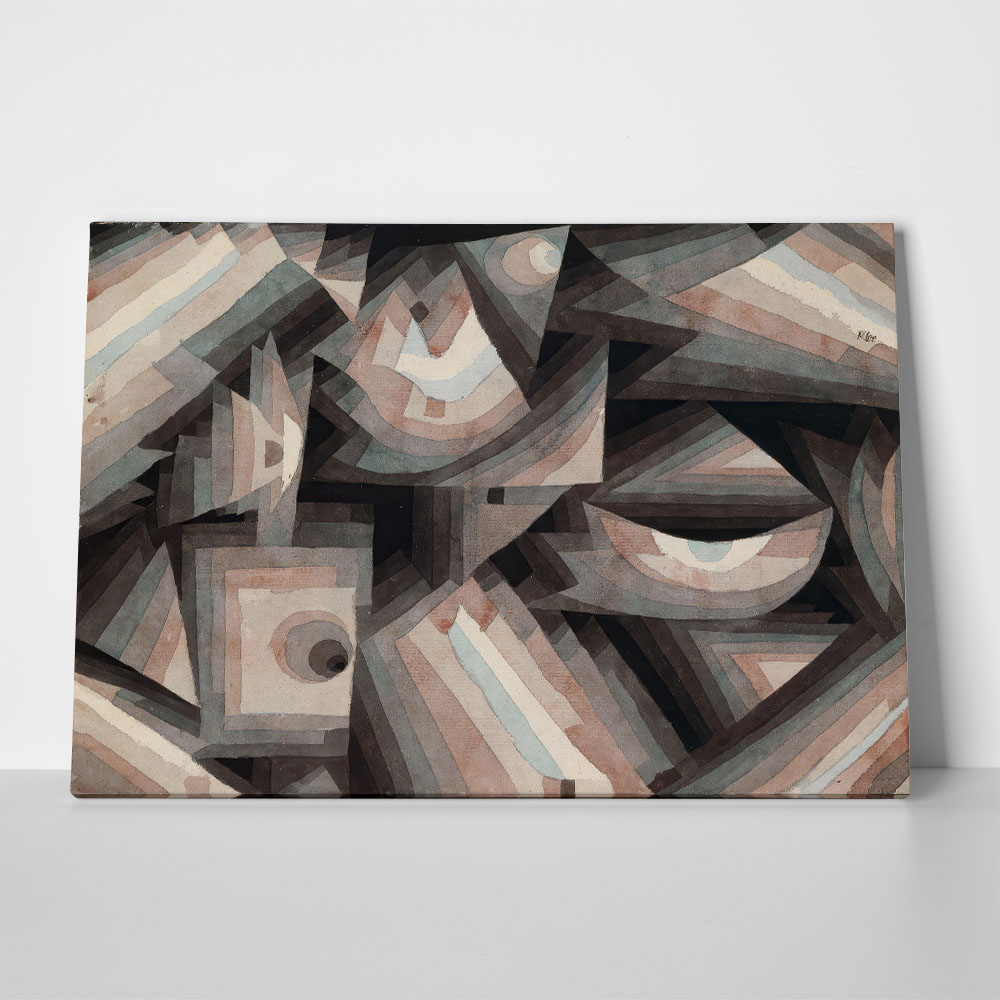 Πινακας σε καμβά PAUL KLEE - CRYSTAL GRADATION