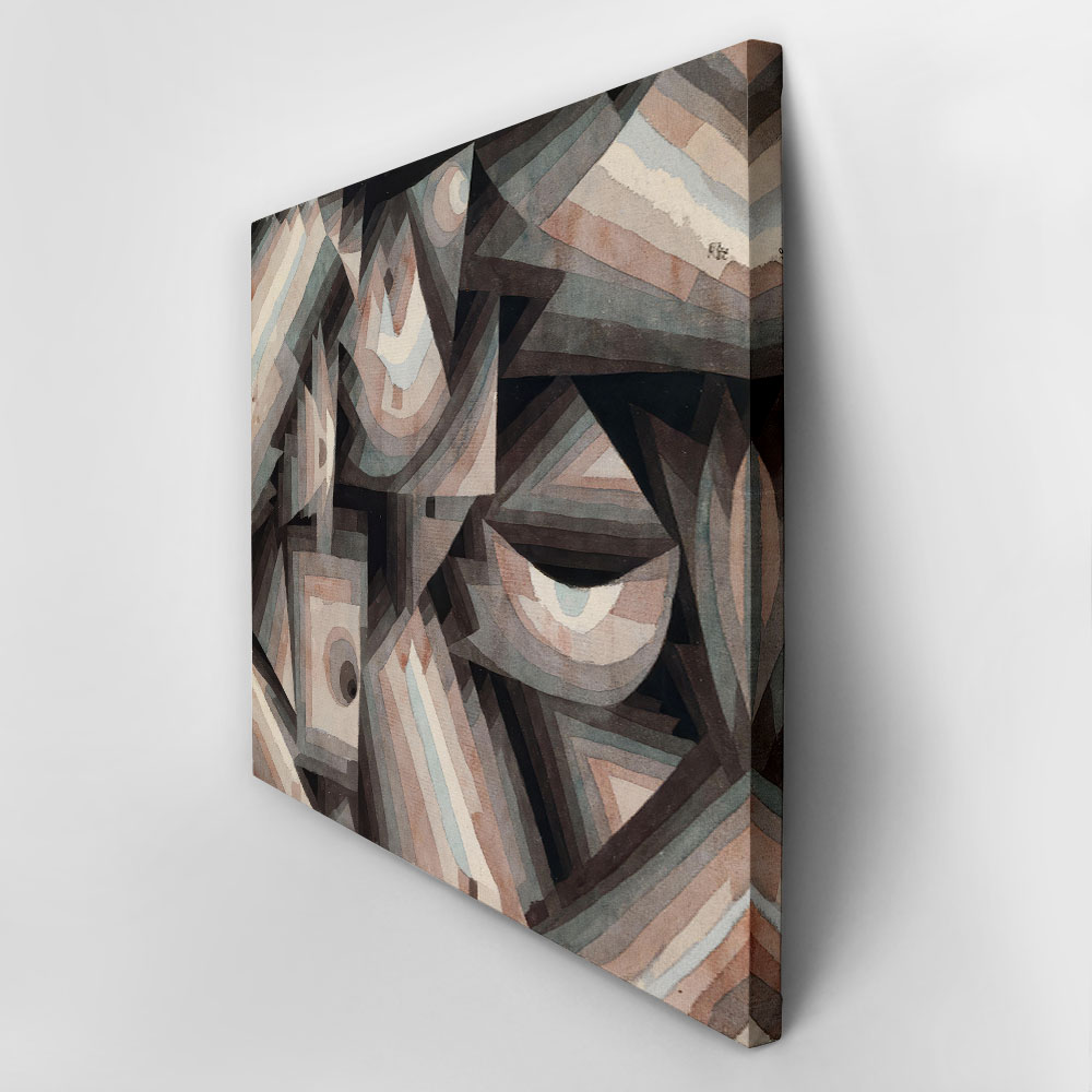 Πινακας σε καμβά PAUL KLEE - CRYSTAL GRADATION