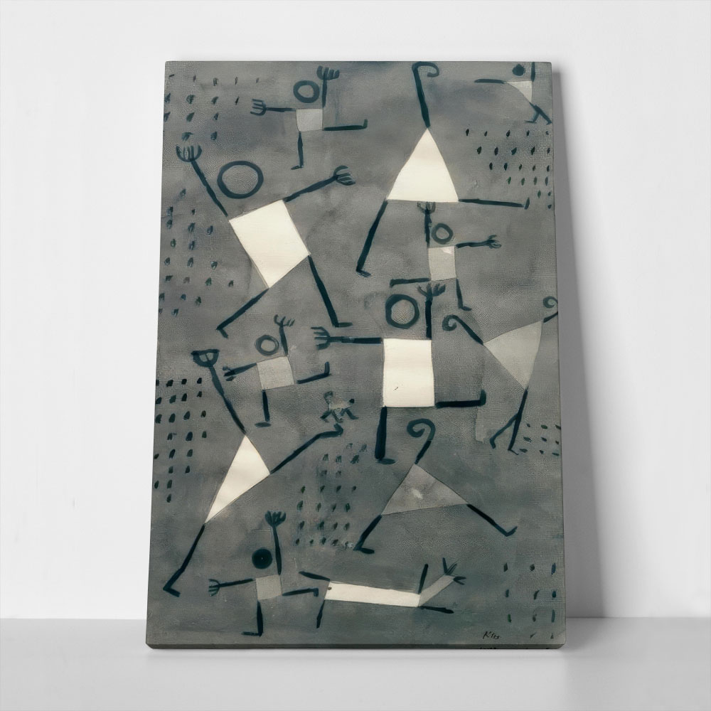 Πινακας σε καμβά PAUL KLEE - DANCES CAUSED BY FEAR
