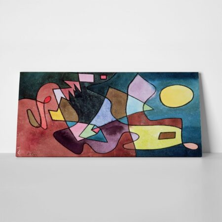 Πίνακας Πανοραμικός σε καμβά PAUL KLEE - DRAMATIC LANDSCAPE - Paul Klee