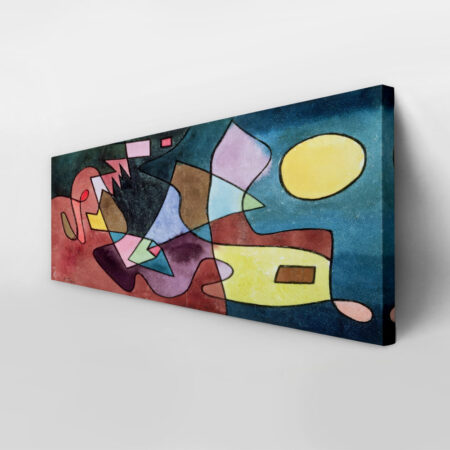 Πίνακας Πανοραμικός σε καμβά PAUL KLEE - DRAMATIC LANDSCAPE - Paul Klee Sticky 2