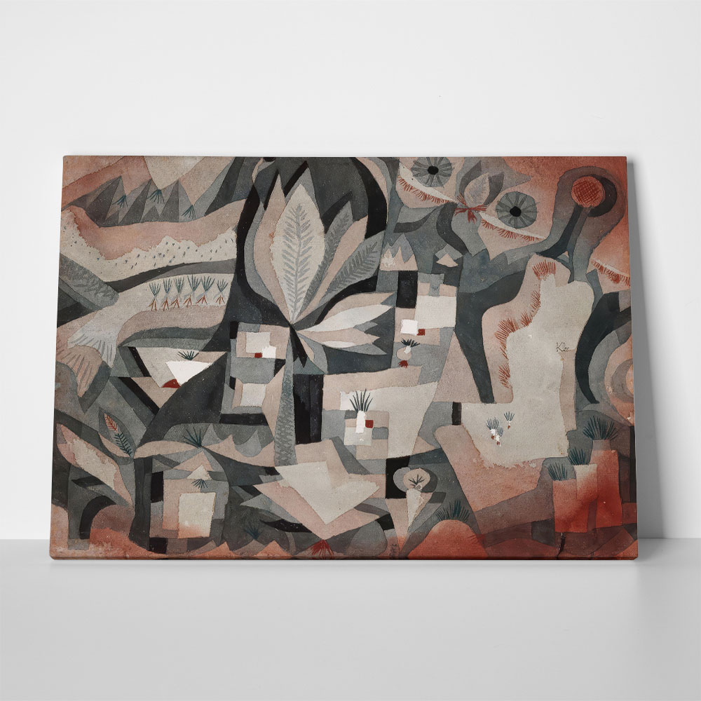 Πινακας σε καμβά PAUL KLEE - DRY COOL GARDEN