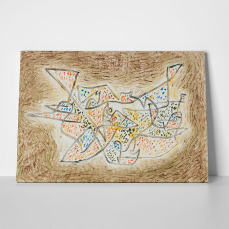Πινακας σε καμβά PAUL KLEE - FRIENDLY MEANDERING - Paul Klee