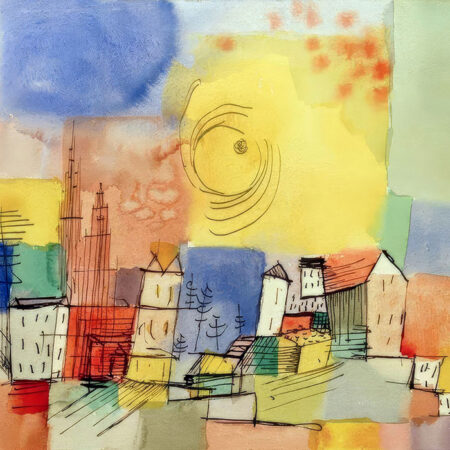Πινακας σε καμβά PAUL KLEE - GERMAN CITY BR - Paul Klee Sticky 5